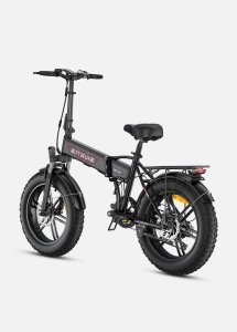 Rower elektryczny Airwheel Składany rower elektryczny ENGWE EP-2 BOOST black juodas 250W 3
