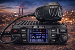 CB Radio CRT Radio CB CRT 2000 AM/FM 12/24V NRC ASQ CTCSS DCS Dual Watch 2