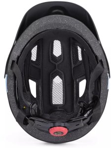 Wozinsky WOZINSKY Kask rowerowy dziecięcy odpinanym daszkiem 48-52 cm - czarny 5
