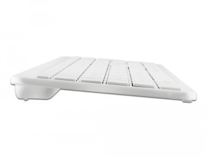 Klawiatura Delock USB Klawiatura 2,4 GHz bezprzewodowa biała (płaska) (12014) 2