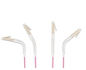 Konwerter Delock Kabel światłowodowy LC Duplex do LC Duplex Multimode OM4 kątowy 2 m 3