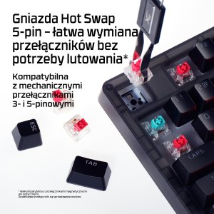 Klawiatura HP HP HyperX Origins 2 1800 - Gaming Keyboard 3