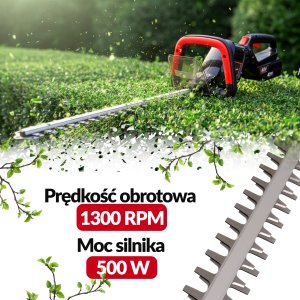 Lehmann HG Nożyce akumulatorowe do żywopłotu przycinania krzewów LGAHT-4045-SET 6