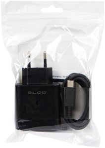 Ładowarka Blow 76-034# Ładowarka sieciowa gniazdo usb-c pd 45w + kabel 156