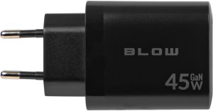 Ładowarka Blow 76-033# Ładowarka sieciowa gniazdo usb + usb-c pd 45w + kabel 86