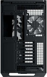 Obudowa Apnx APNX V1-W-BK-v3, Tower case black, Tempered Glass x 2, Wood paneling 2
