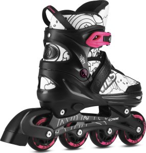 Nils Extreme NH10907 4w1 ŁYŻWOROLKI Z WYM. PŁOZĄ HOKEJOWĄ TINTY RÓŻOWE ROZM. M(35-38) NILS EXTREME 9
