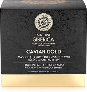 Natura Siberica Caviar Gold Protein Face And Neck Mask proteinowa maska do twarzy i szyi 50ml 2