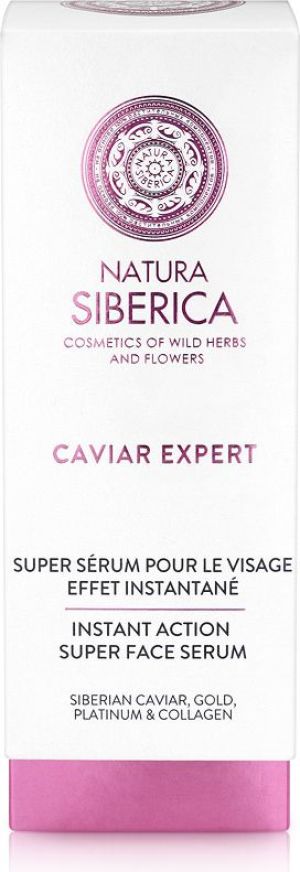 Natura Siberica Caviar Expert Instant Action Super Face Serum serum do twarzy 30ml 2