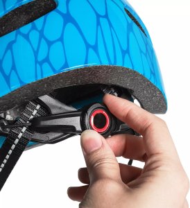 RockBros Kask rowerowy dziecięcy motyw smok lekki 50-54 cm - niebieski WOZINSKY 5