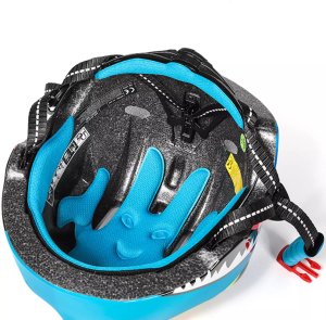RockBros Kask rowerowy dziecięcy motyw smok lekki 50-54 cm - niebieski WOZINSKY 6