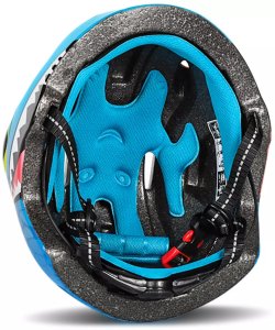 RockBros Kask rowerowy dziecięcy motyw smok lekki 50-54 cm - niebieski WOZINSKY 7