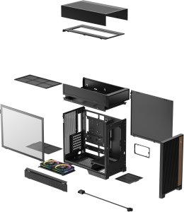 Obudowa Deepcool Deepcool Case | CL660 | Black | Mid Tower 6