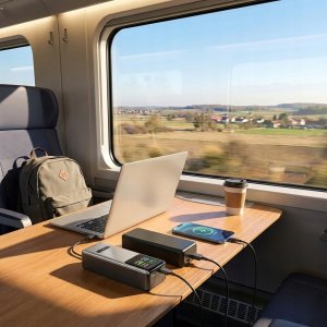 Powerbank Eneron MOCNY POWERBANK SZYBKIE ŁADOWANIE 20000mAh USB-C 100W do LAPTOPA TELEFONU 10