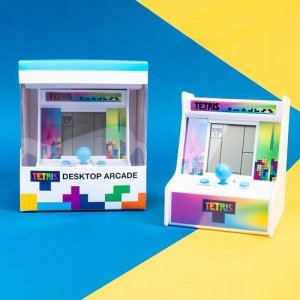 Tetris Mini Konsola Retro Arcade Automat Gra Stojąca Przenośna Na Prezent / 320118 5