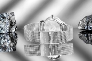 Zegarek Giewont Zegarek Damski Giewont Sapphire Srebrny GW4130-B1 8