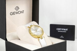 Zegarek Giewont Zegarek Damski Giewont Sapphire Złoto Srebrny GW9890-A2 9