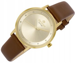 Zegarek Giewont Zegarek Damski Giewont Sapphire Złoty GW4130-A2 3