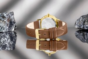 Zegarek Giewont Zegarek Damski Giewont Sapphire Złoty GW4130-A2 8