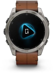 Zegarek sportowy Garmin Fenix 8 AMOLED Brązowy  (010-02905-40) 11