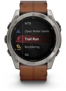 Zegarek sportowy Garmin Fenix 8 AMOLED Brązowy  (010-02905-40) 2