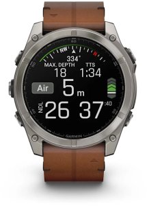 Zegarek sportowy Garmin Fenix 8 AMOLED Brązowy  (010-02905-40) 6