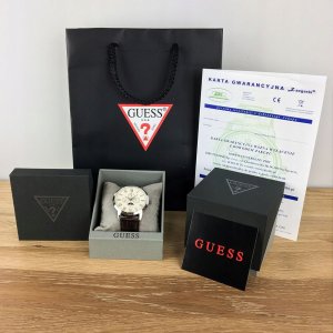 Zegarek Guess Zegarek damski GW0767L7 CYRKONIE złoty 2
