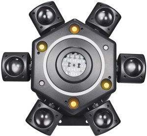 Lampa studyjna LIGHT4ME Ruchomy multiefekt świetlny 7w1 LED DMX BEAM GOBO STROBO LASER LIGHT4ME COSMOS 2 14