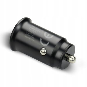 Ładowarka Ładowarka samochodowa 1 X USB QC3.0 18W czarna 4