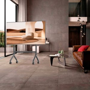 North Bayou P100 - Solidny mobilny stojak do tablic interaktywnych ekranów multimedialnych i telewizorów 65"-90" 5