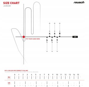 Reusch Rękawice Reusch Attrakt Infinity Finger Support Junior 56 72 710 4127 7