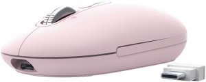 Mysz Trust Seron Hyperscroll Slim różowa (26206) 2