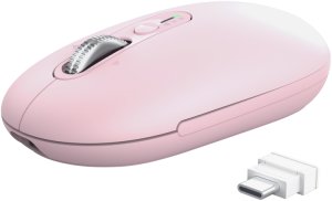 Mysz Trust Seron Hyperscroll Slim różowa (26206) 3