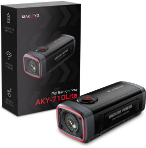 Wideorejestrator Akeeyo Kamera sportowa AKEEYO 710 Lite wideorejestrator na kierownicę na rower motocykl - czarna 2