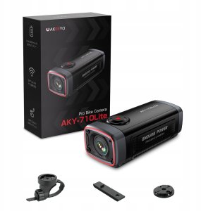 Wideorejestrator Akeeyo Kamera sportowa AKEEYO 710 Lite wideorejestrator na kierownicę na rower motocykl - czarna 3