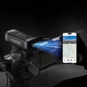 Wideorejestrator Akeeyo Kamera sportowa AKEEYO 710 Lite wideorejestrator na kierownicę na rower motocykl - czarna 10