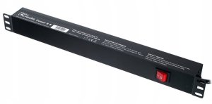 Listwa zasilająca Listwa zasilająca power RACK 1U 8 gniazd z tyłu 2m włącznik 5