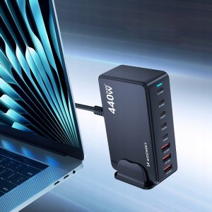 Ładowarka Wozinsky Stacja ładująca Wozinsky WSL-440 440W Gan QC3 - czarna 5