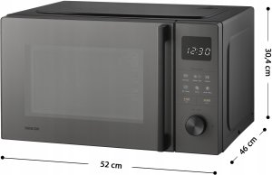 Kuchenka mikrofalowa Sencor SMW 6025BK Kuchenka mikrofalowa 5L 3