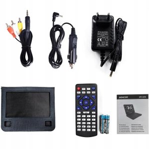 Odtwarzacz DVD Sencor SPV 2075   Przenony odtwarzacz dvd 7''/DVD/CD/USB/SD 5