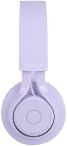 Słuchawki Sencor SEP FRIEZA Purple Suchawki bezprzewodowe 3