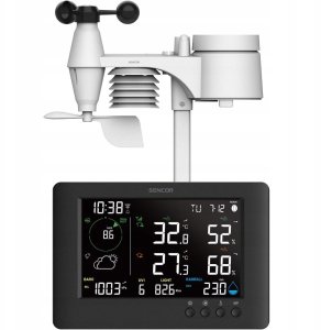 Sencor SWS 10500 WIFI  Stacja pogody PRO 7w1 2
