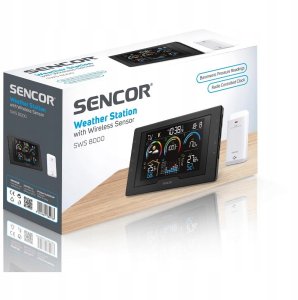 Sencor SWS 8000  Stacja meteo 12