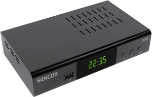 Tuner TV Sencor SDB 5007T H.265(HEVC) Tuner TV / odbiornik DVB-T 3