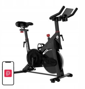 Rower stacjonarny Dymo Rower treningowy DeerRun S500 Pro (czarny) 2