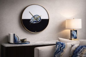 Ewax Zegar ścienny 45 cm Agat Granatowy 3