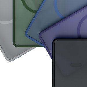 3MK Samsung Galaxy S25 Ultra - 3mk Hardy Hazy MagCase Blue 6