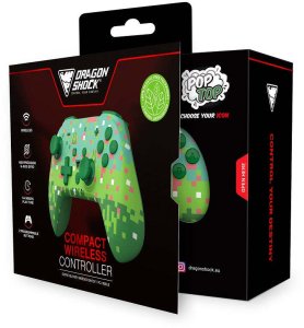 Pad DragonShock Dragonshock Controller Poptop Wireless Cubes Switch green 6