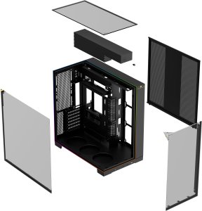 Obudowa Thermalright A70 czarna ARGB 5