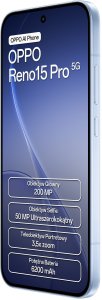 Smartfon Oppo Reno 15 Pro 5G 12/512GB Niebieski  (110010236560) 4